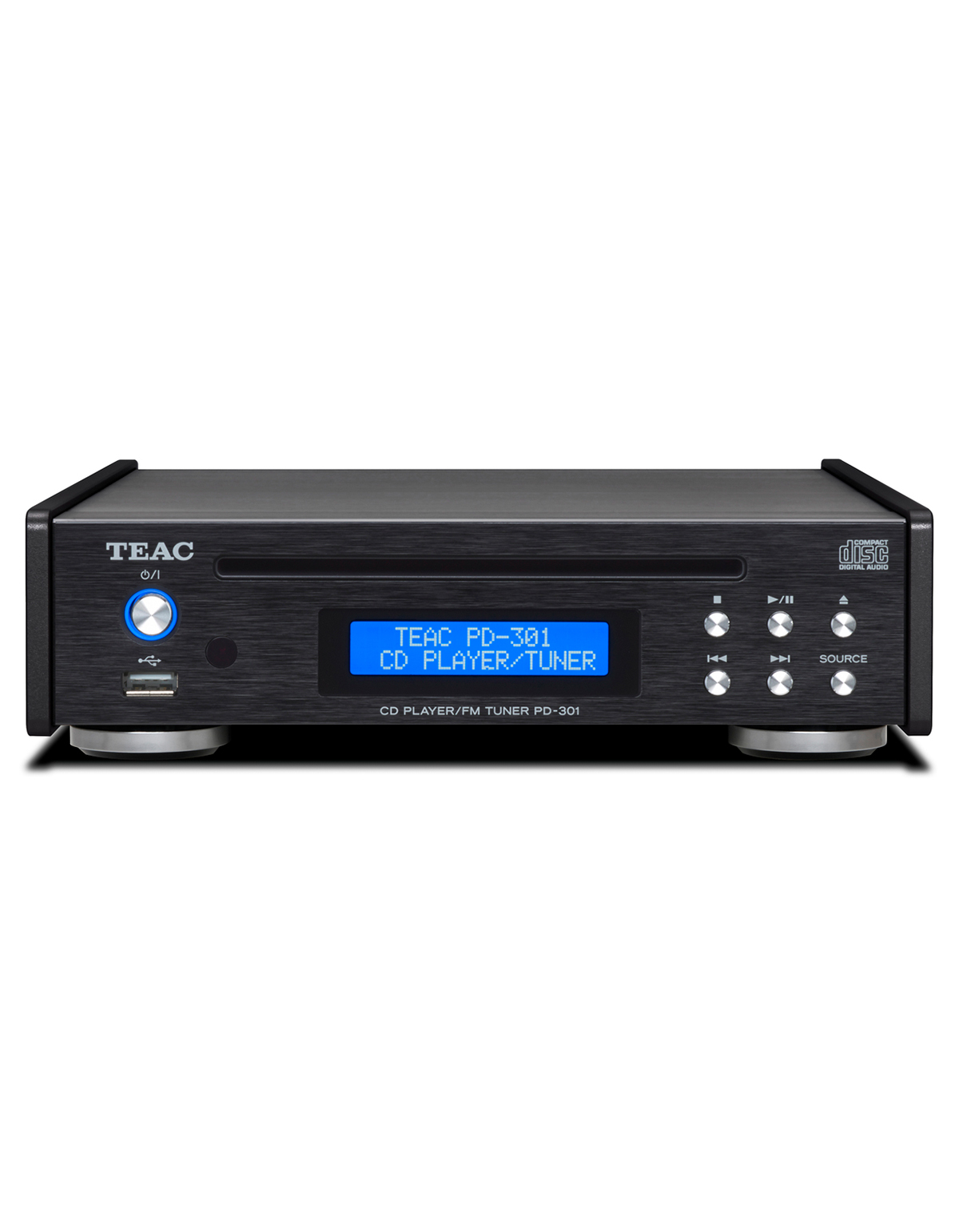 DAB/UKW-Tuner Silber Teac PD-301DAB High End CD-Spieler inkl 